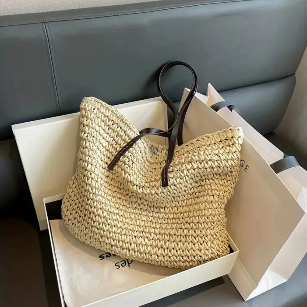 Chic Fabric Shopping Tote Bag