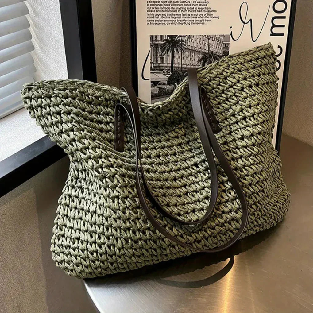 Chic Fabric Shopping Tote Bag