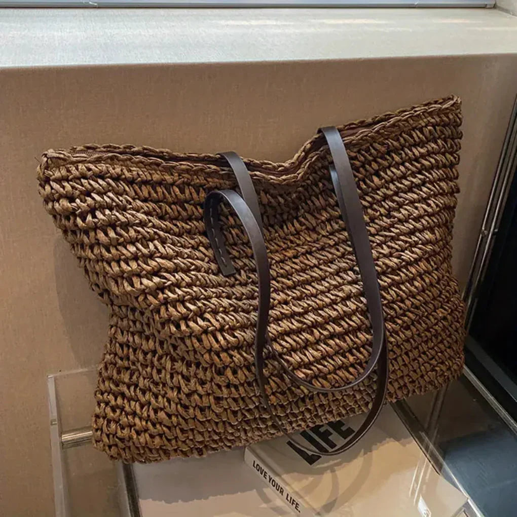 Chic Fabric Shopping Tote Bag