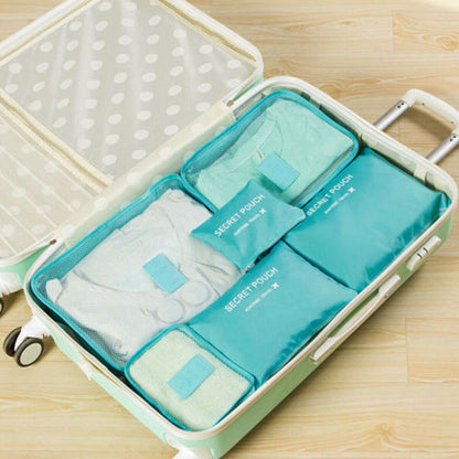 Compact Travel Accessory Kit - 2 Pack Packing Cubes