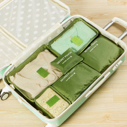 Compact Travel Accessory Kit - 2 Pack Packing Cubes