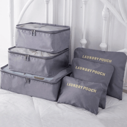 Compact Travel Accessory Kit - 2 Pack Packing Cubes