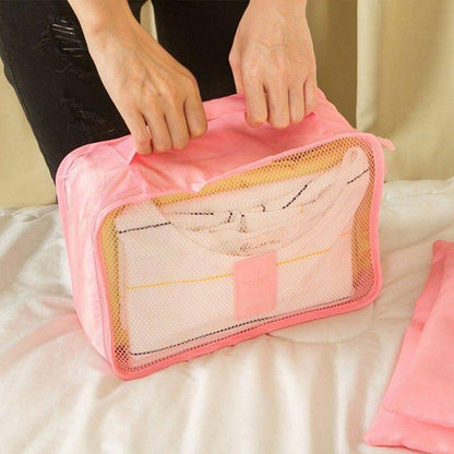 Compact Travel Accessory Kit - 2 Pack Packing Cubes