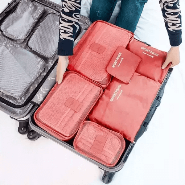 Compact Travel Accessory Kit - 2 Pack Packing Cubes - Pexav