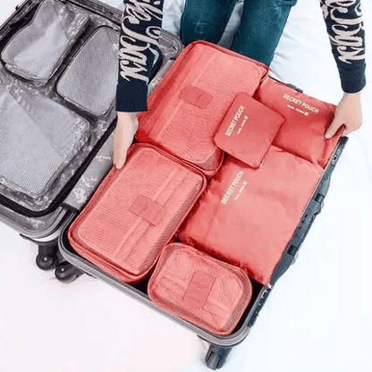 Compact Travel Accessory Kit - 2 Pack Packing Cubes - Pexav