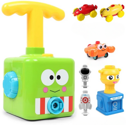 Balloon Racer Toy - AirRocket-Frog-Nora Luxe