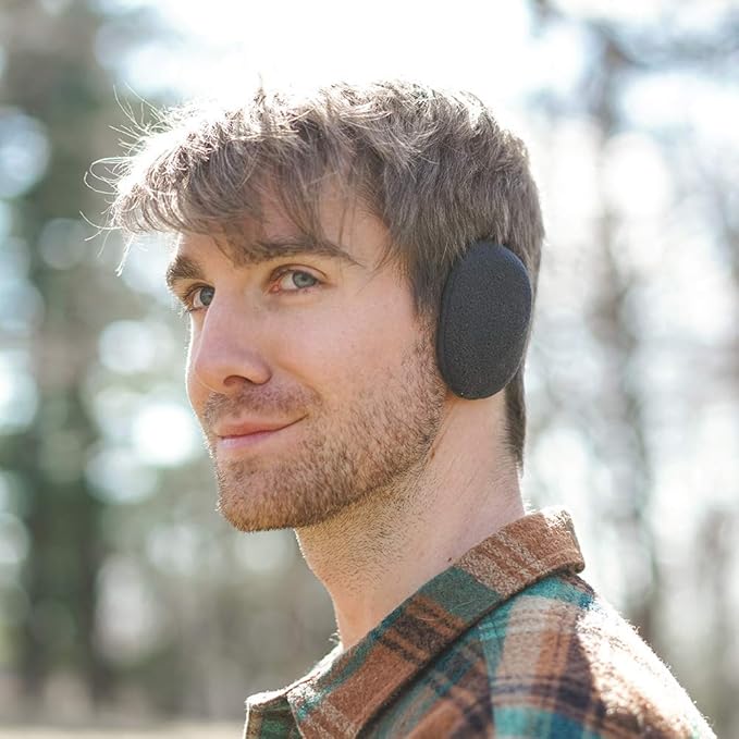 Soft Fleece Headband Ear Warmers for Men Women - Pexav