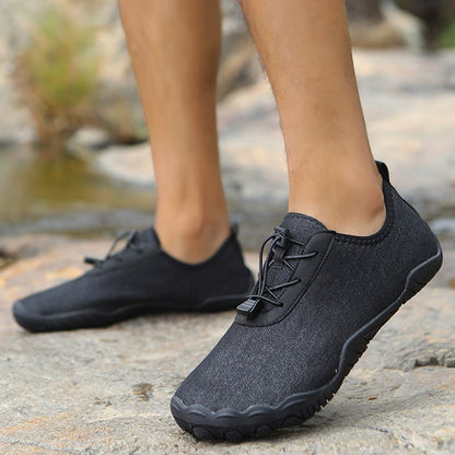 Barefoot Antislip Shoes - TerraStride-Black-4.5-The Livary