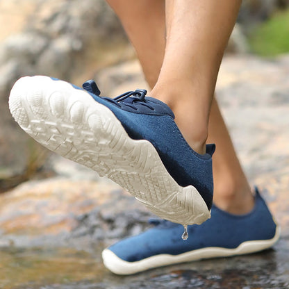 Barefoot Antislip Shoes - TerraStride-Blue-4.5-The Livary