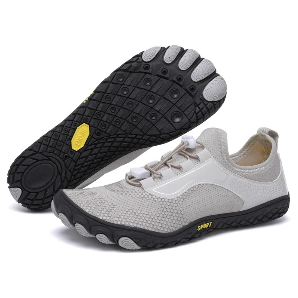Barefoot Shoes for Adventure | Pro Performance-4-Gray-Nora Luxe