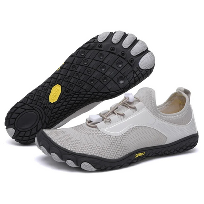 Barefoot Shoes for Adventure | Pro Performance-4-Gray-Nora Luxe