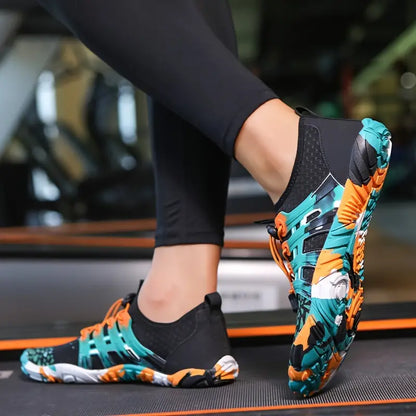 Barefoot Shoes for Outdoor Adventures - TerraStride-Green-4.5-Nora Luxe