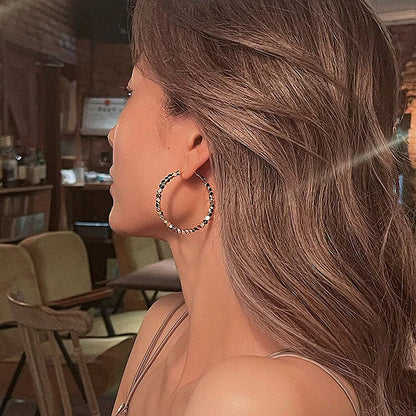 Classic Nina Creole Earrings - Pexav