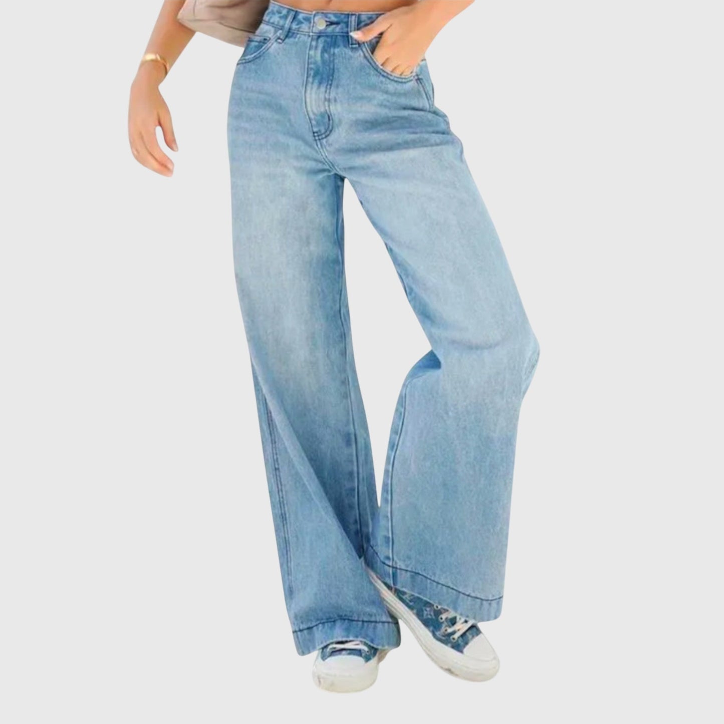 Comfortable Women's Loose Fit Trousers - Olytrend