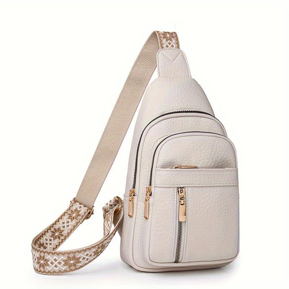 Eco Friendly Faux Leather Sling Purse Bag