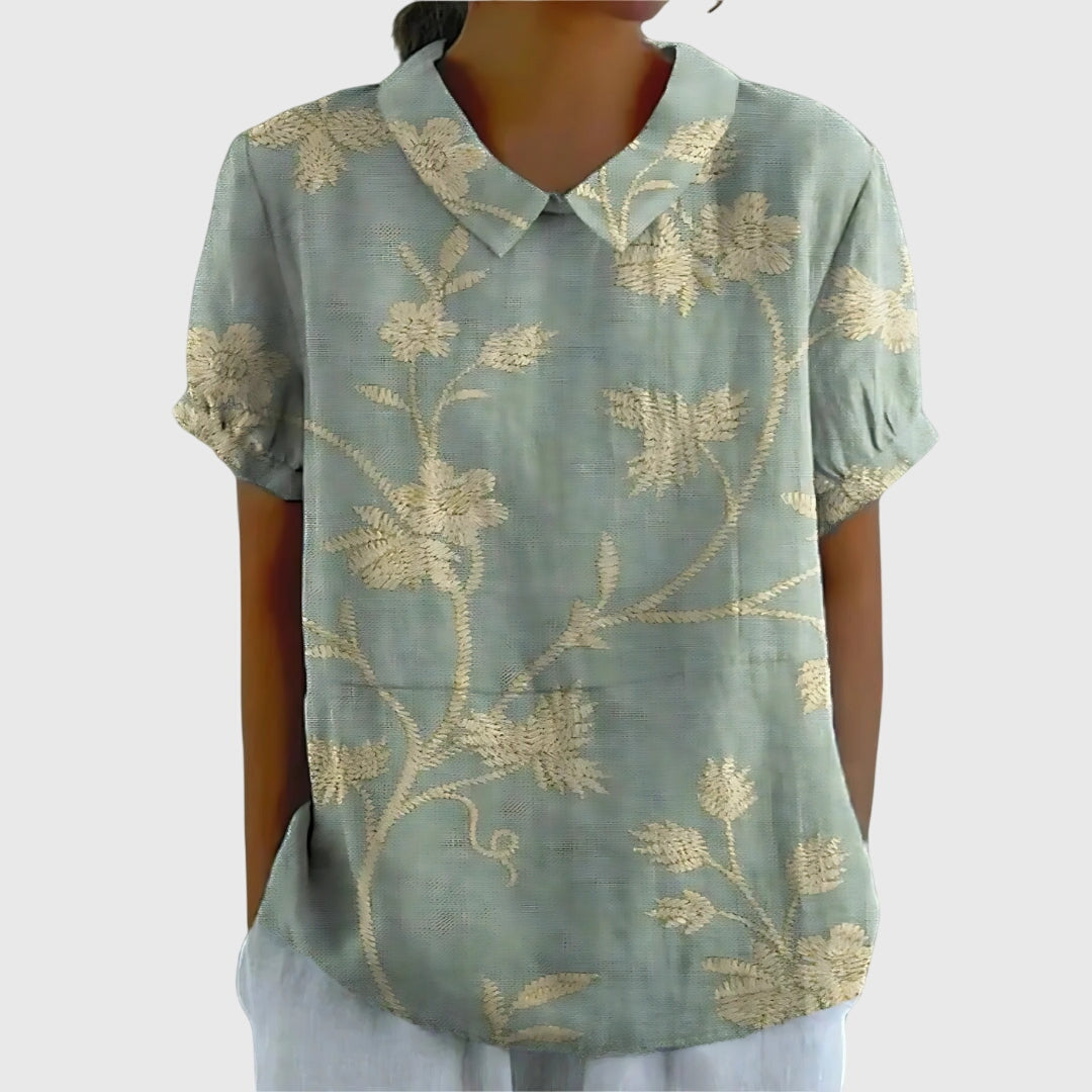 Elegant Floral Blouse for Women