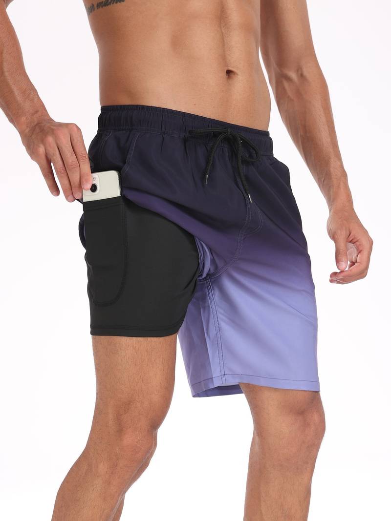 Men's Water Shorts Quick Dry Comfort Fit