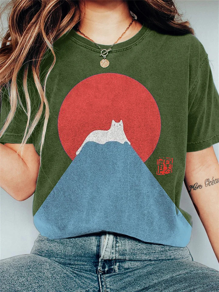 Casual Fit Short Sleeve Graphic Tee - Nocini