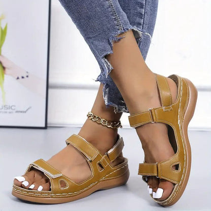 Comfortable Women's Open Toe Sandals with Adjustable Straps