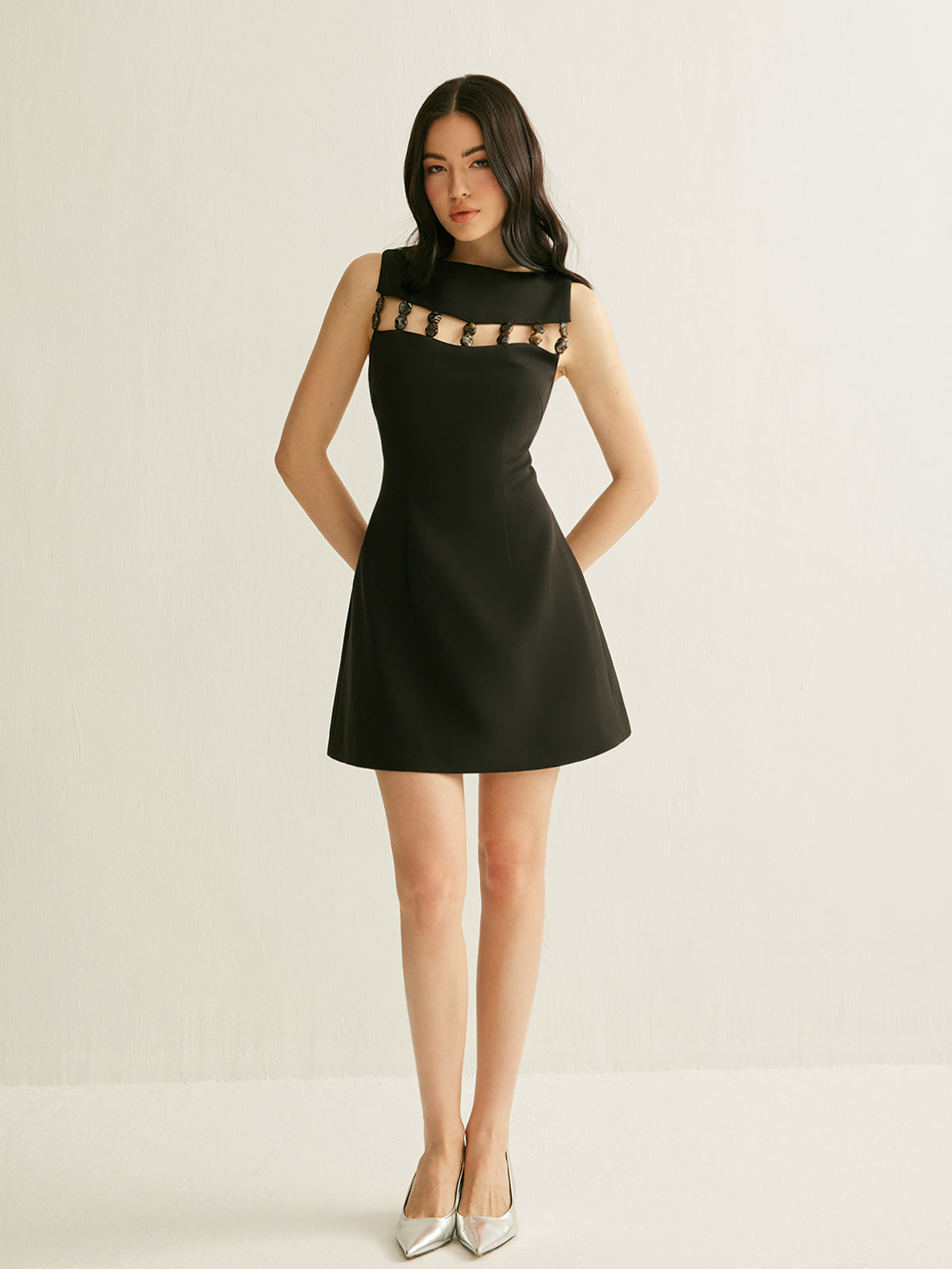 Embroidered Off Shoulder Summer Dress