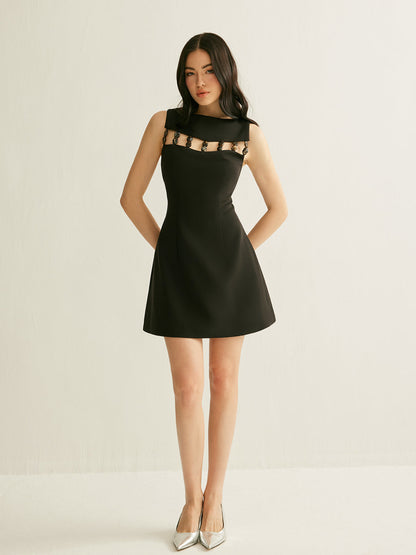 Embroidered Off Shoulder Summer Dress