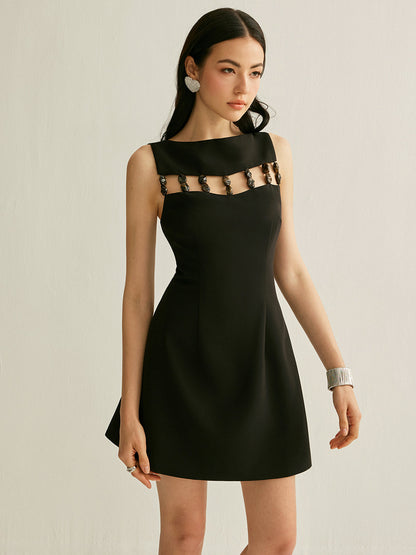 Embroidered Off Shoulder Summer Dress