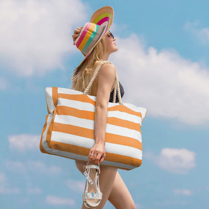 Large Water Resistant Beach Bag