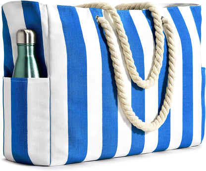 Large Water Resistant Beach Bag