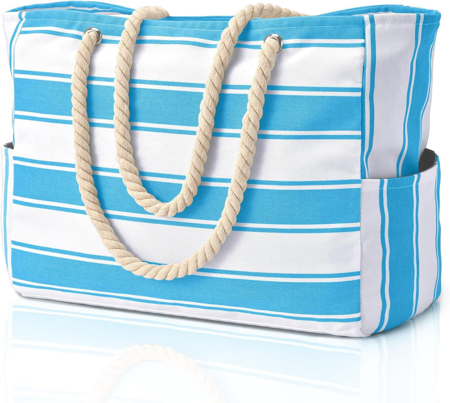 Large Water Resistant Beach Bag