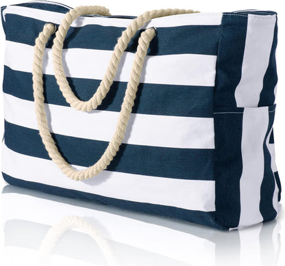 Large Water Resistant Beach Bag