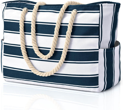 Large Water Resistant Beach Bag
