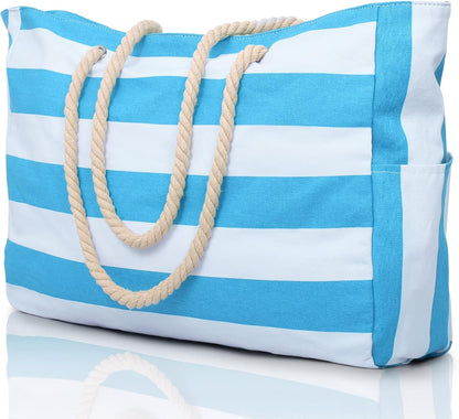 Large Water Resistant Beach Bag