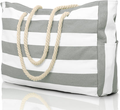 Large Water Resistant Beach Bag