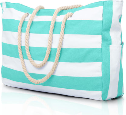 Large Water Resistant Beach Bag
