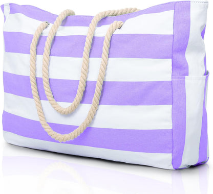 Large Water Resistant Beach Bag
