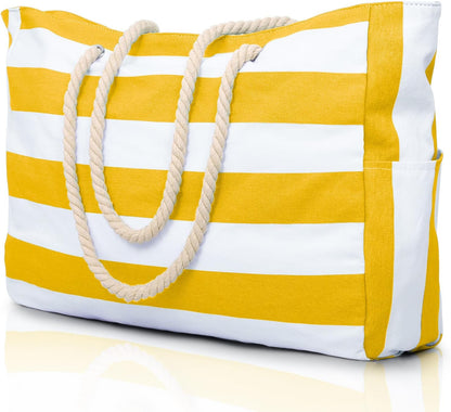 Large Water Resistant Beach Bag