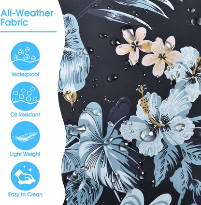Spacious Water Resistant Tote Bag with Zipper Pocket