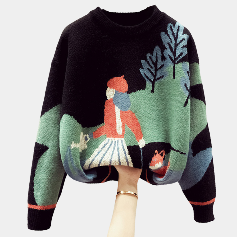Cozy Soft Women's Pullover Sweater - Pexav