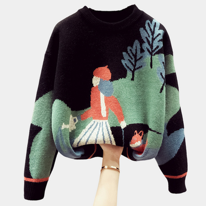 Cozy Soft Women's Pullover Sweater - Pexav
