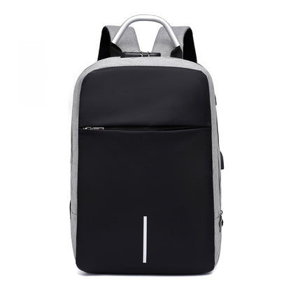 Secure Laptop Backpack with Hidden Pockets and USB Port