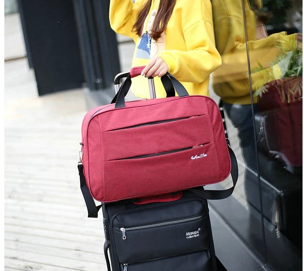 Foldable Travel Duffel Carry On Bag