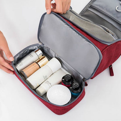 Spacious Travel Toiletry Bag with Multiple Pockets