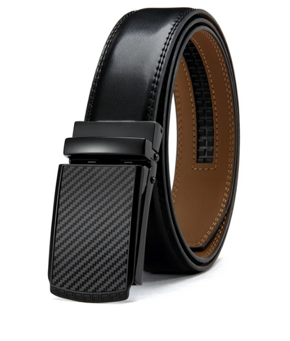 Belt with Automatic Buckle - Eleganzio-Black 1-45.28 in-Nora Luxe