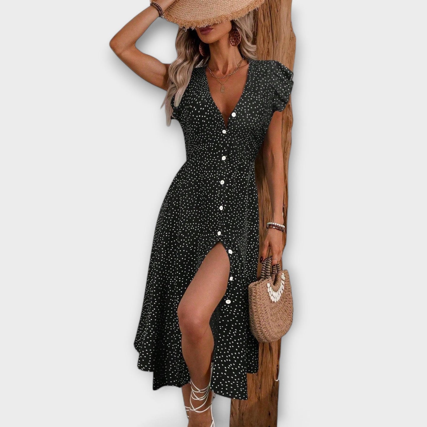 Classic Flared Women's Dress