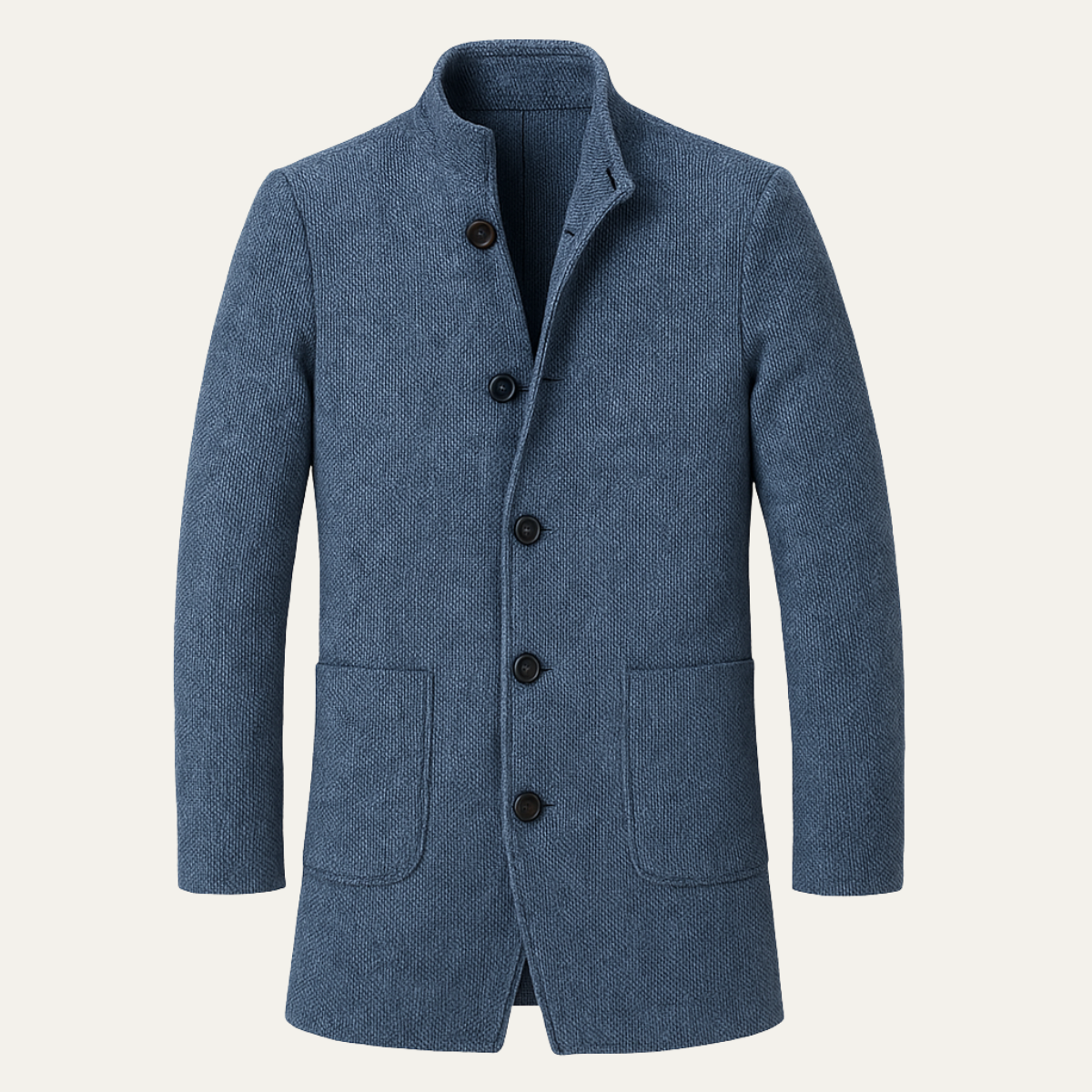Warm Plaid Mens Winter Coat - Nocini