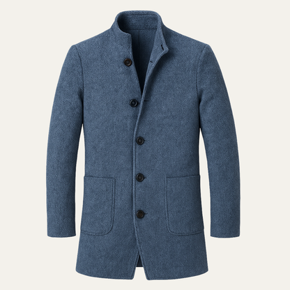 Warm Plaid Mens Winter Coat - Nocini