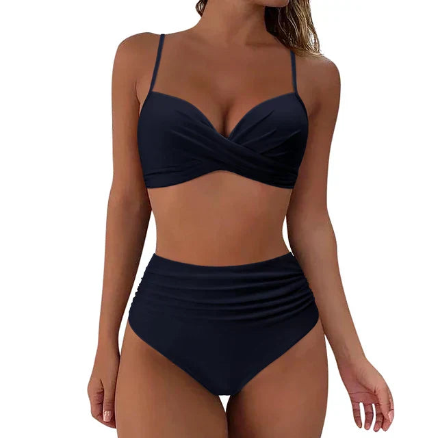Bikini Set - Mila-Dark blue-S-Nora Luxe