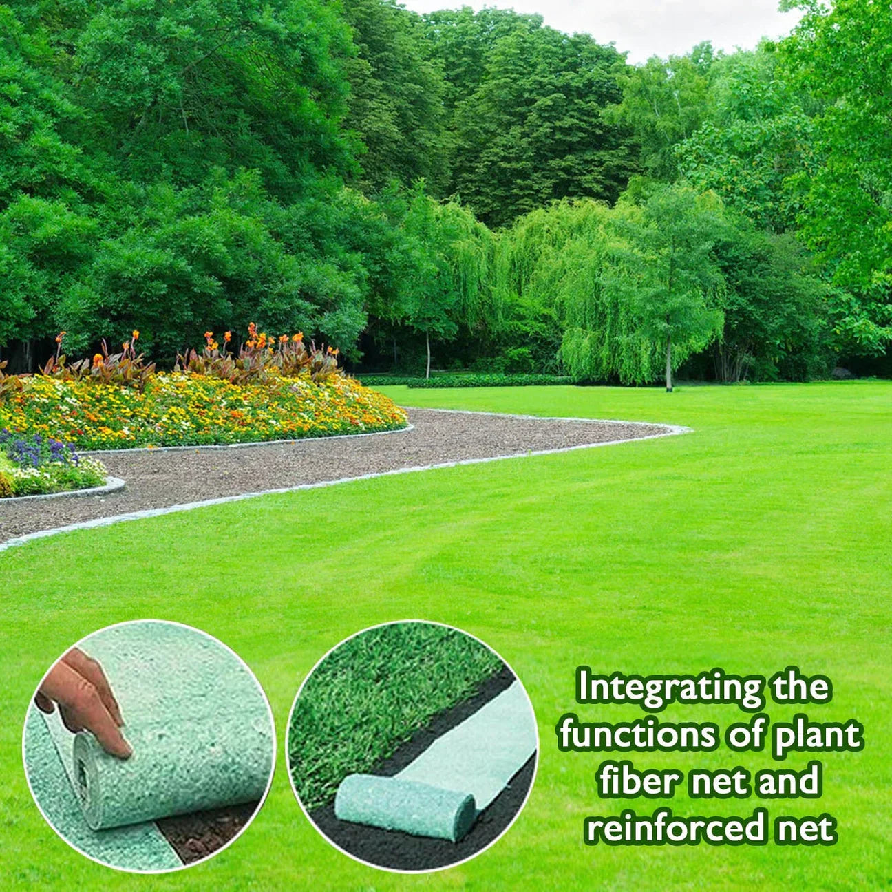 Biodegradable Grass Seed Mat - Verdi-The Livary