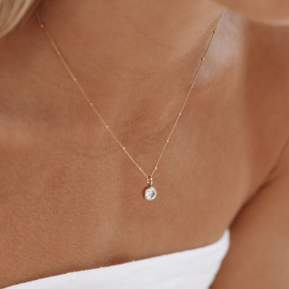 Sparkling Gemstone Aurora Necklace - Pexav