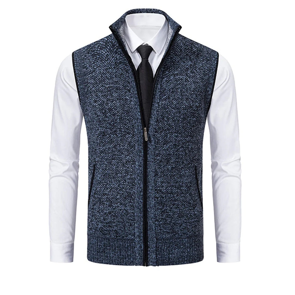 Smart Men's Vest - Classic Layered Design